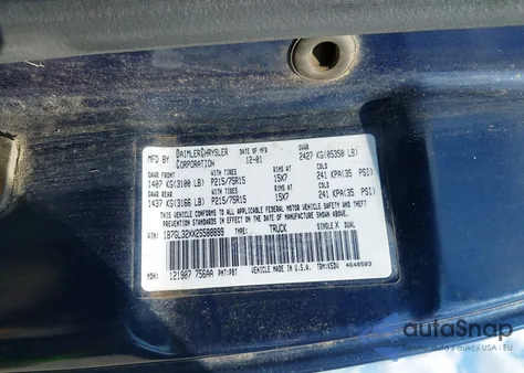 2002 Dodge Dakota Sport from USA, damaged, VIN 1B7GL32XX2S588899